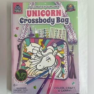 Kids Unicorn Crossbody Bag Kit toy